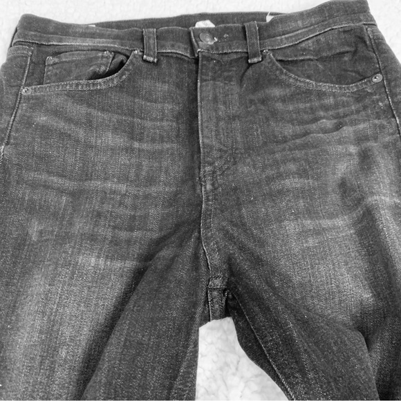 RAG & BONE High Rise Ankle Black Skinny Jeans - Picture 3 of 7